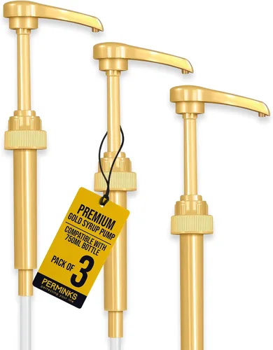 Miniatura 10 de Bomba de jarabe compatible con botellas Torani y Davinci (25.4 oz - 750 ml) (Negro)