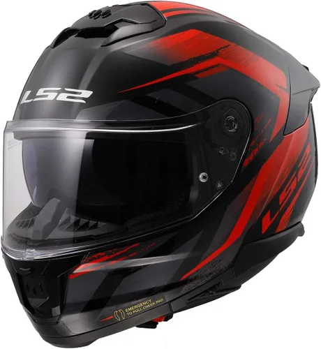 Miniatura 7 de LS2 Helmets Stream II - Casco integral para motocicleta con protector solar