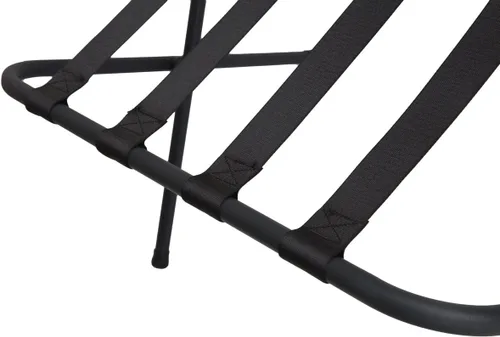 Miniatura 5 de Mabel Home Portaequipajes plegable de metal negro