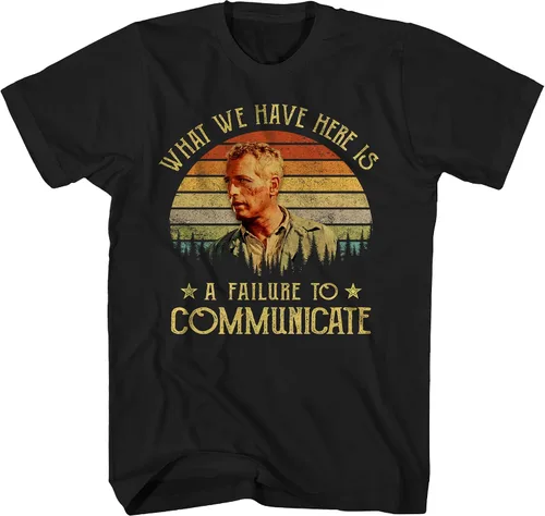Camiseta vintage con citas de personajes de películas de televisión, estilo casual, unisex, cuello redondo, regalo para hombres y mujeres