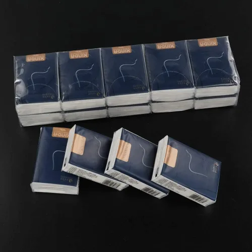 Miniatura 4 de Morcte Pañuelos faciales suaves de 4 capas, paquetes de bolsillo sin perfume, paquete de 120