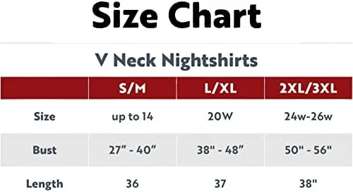 Miniatura 6 de Lazy One Camisón para mujer, divertido cuello en V para mujer