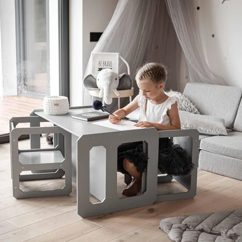 Sweet Home from wood Montessori Juego de mesa de juego de madera para niños, juego de mesa para niños pequeños o mesa de aprendizaje preescolar o