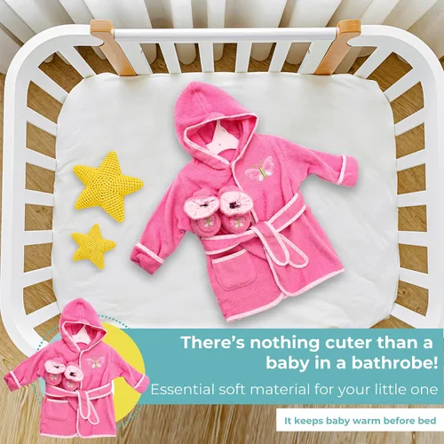 Miniatura 5 de Spasilk baby-boys Bathrobe With Booties