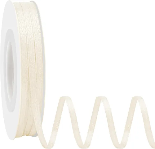Miniatura 173 de 10 Classic Colors Double Face Satin Ribbon Set 1/8 Inch Polyester Ribbons for Gift Wrapping Fabric Ribbon for Crafts Flower Bouquet Arts Wedding