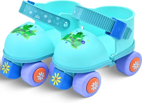 Miniatura 11 de Patines de ruedas para niños niñas y niños de 2 a 6 años, patines ajustables para principiantes de cuatro ruedas para niños pequeños Azul