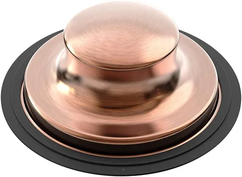 Tapón para fregadero de cocina, tapón universal de fregadero de 3-1/2 pulgadas para desagüe de brida de triturador de basura - Acero Inoxidable