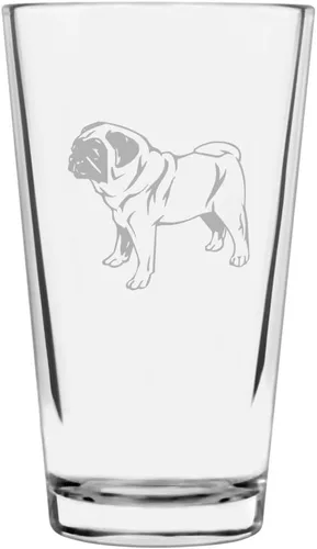 Miniatura 6 de Perro de Presa Canario - Vaso de pinta personalizado con temática de perro grabado multiusos, 16 onzas