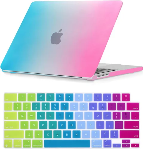 Miniatura 53 de Se7enline Compatible con MacBook Air 2025 2024 2023 de 15 pulgadas M4 M3 M2 Funda rígida para laptop Mac Air de 15.3 pulgadas M4 M3 M2 Chip