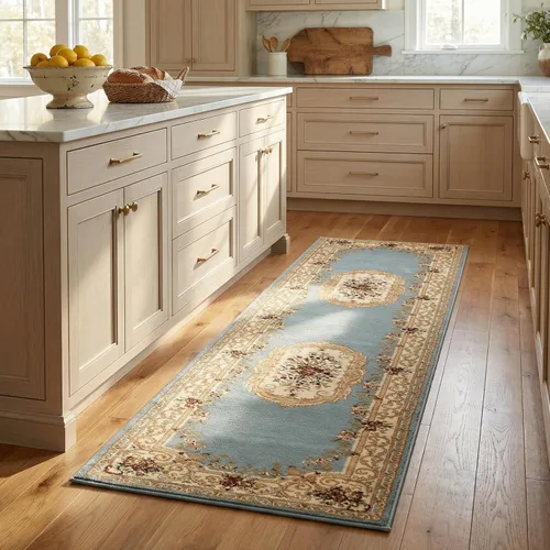 Miniatura 61 de Unique Loom Versailles Collection - Alfombra tradicional clásica con motivo floral, colección Versailles
