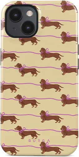 Miniatura 28 de BURGA - Funda compatible con iPhone 12, apta para carga inalámbrica, carcasa rígida híbrida de 2 capas + funda de silicona, resistente, ajuste