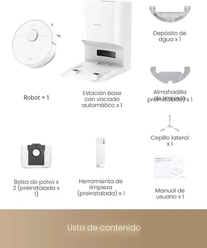 Miniatura 8 de DREAME D20 Air Plus Robot Vaccum and Mop Combo