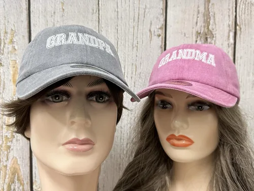 Miniatura 39 de Sombreros bordados para tío tía, abuelo, abuela, mamá, mini