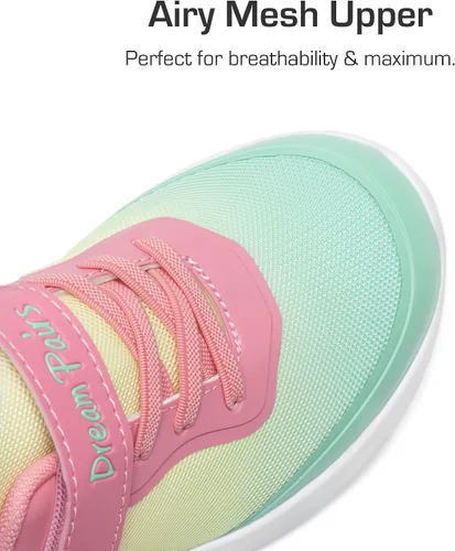 Miniatura 4 de DREAM PAIRS Tenis EZ-Ons BreezeRunners para correr para niños y niñas