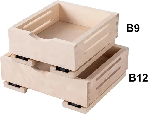 Miniatura 7 de CabinetRTA Organizador de especias extraíble de madera para gabinete, 12 pulgadas de ancho x 10 pulgadas de profundidad x 4 pulgadas de alto