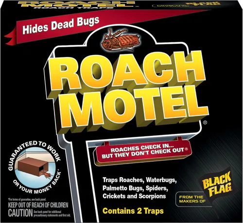 Black Flag Trampas Roach Motel, 2 unidades, 1 paquete