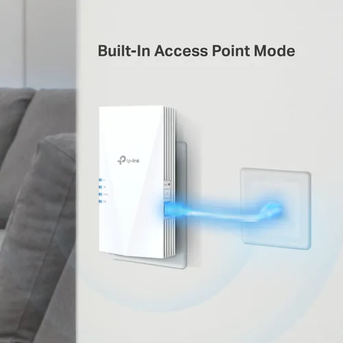 Miniatura 4 de TP-Link AX3000 - Extensor de Rango WiFi 6 Internet Booster (RE700X), Banda Dual, Modo AP con Puerto Gigabit, OFDMA, Beamforming, Configuración por