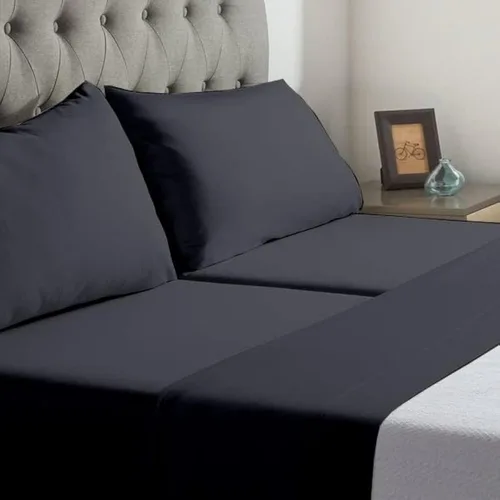 Miniatura 24 de Cottingon Juego de 5 sábanas divididas tamaño King para camas ajustables, juegos de ropa de cama 100% microfibra cepillada para camas de número