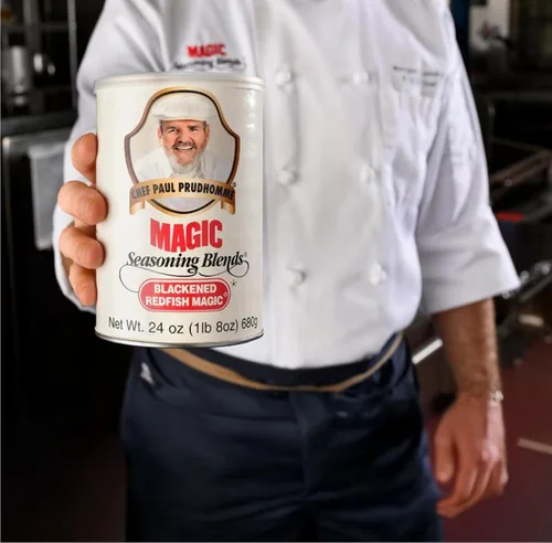 Miniatura 5 de Chef Paul Mezclas de Condimento Mágico de Redfish Ennegrecido Especias y Condimentos al Estilo Cajun Libres de Gluten, Sin MSG, Sabor Intenso