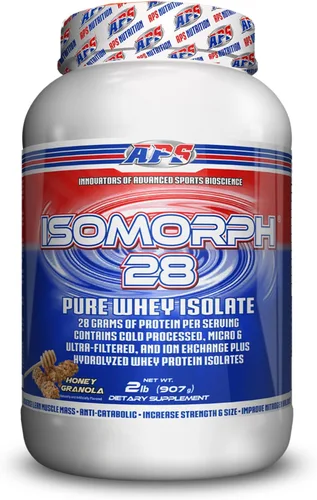 Miniatura 11 de APS Nutrition Isomorph 28 Proteína en polvo Aislado de suero puro Aislados prensados en frío, ultrafiltrados e intercambio iónico 0.99 oz