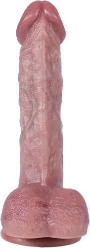 Reproduction Consolador real, consolador flexible realista de 8.18 pulgadas, pene enorme realista, juguetes sexuales para adultos para mujeres,