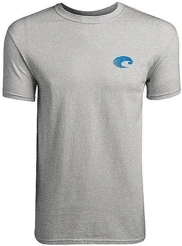 Miniatura 5 de Costa Del Mar Mossy Oak Coastal - Camiseta de manga corta con cuello redondo para hombre