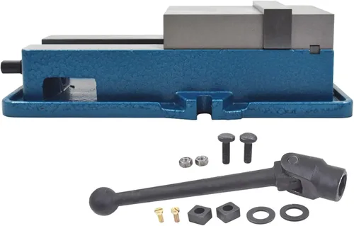 Miniatura 2 de Machinist Vise 3 en x 2.95 en fresadora CNC sin abrazadera base tornillo de sujeción de alta precisión