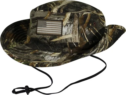 Miniatura 2 de Paramount Outdoors Bayou American Flag Boonie Hat American Fit Design Floats