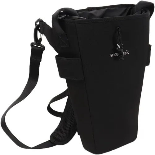 Snow Peak 's Bolsa de hombro con estaca, UG-450, poliéster, PVC, nailon, EVA, para llevar estacas sólidas, producto de camping, diseñado en Japón,