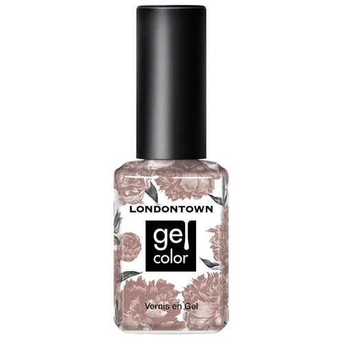 Miniatura 24 de LONDONTOWN Esmalte de uñas de gel UV/LED, de larga duración, resistente al astillado, color de alto brillo, marrón beige natural brillante, 0.4 fl