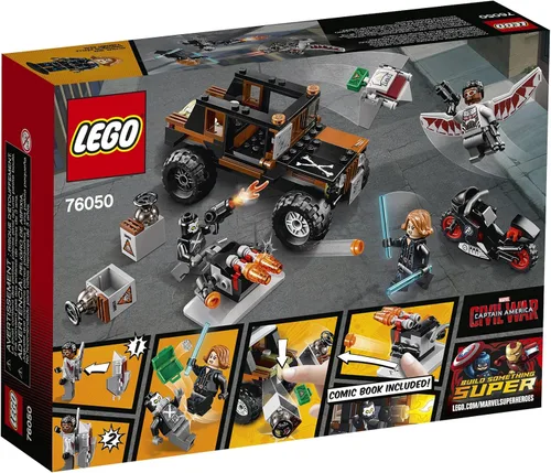 Miniatura 3 de LEGO Super Heroes Crossbones' Hazard Heist 76050 Kit de construcción (179 piezas)