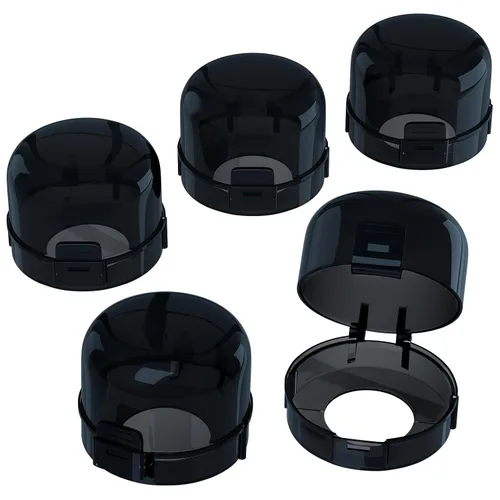 Miniatura 9 de AOSITE - Fundas para pomos de estufa para seguridad infantil, cubiertas de perilla de gas mejoradas para niños con adhesivo fuerte, paquete de 5