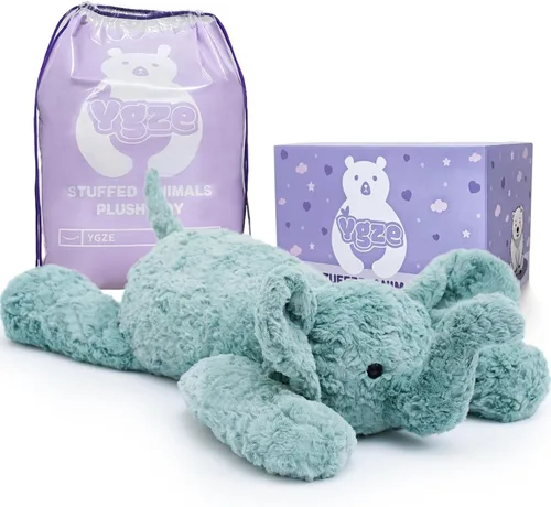 Miniatura 13 de Oso de Peluche con Peso Animal de Peluche Oso Marrón Juguete de Peluche 24 Pulgadas 4 Libras Pelaje Suave Brazos Largos Juguete para Abrazar Regalo