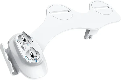 BD158 Accesorio de bidé ultradelgado para inodoro – Accesorio de asiento de inodoro mecánico no eléctrico con boquilla autolimpiante y presión de