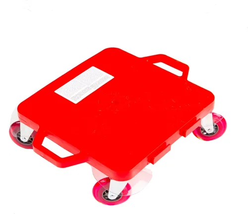 Miniatura 10 de Cosom Scooter Board, 16 Inch Premium Sit & Scoot Board with 4 Inch Non-Marring Performance Wheels, Double Race Bearings, & Safety Handles, Physical