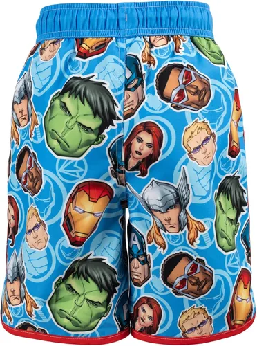 Miniatura 4 de Marvel Spider-Man Avengers Spidey and His Amazing Friends UPF 50+ - Traje de baño para niños pequeños y grandes