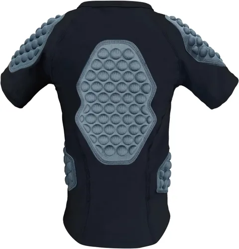 Miniatura 5 de Topeter Protector de pecho y costilla, camiseta protectora de paintball para niños y jóvenes Negro