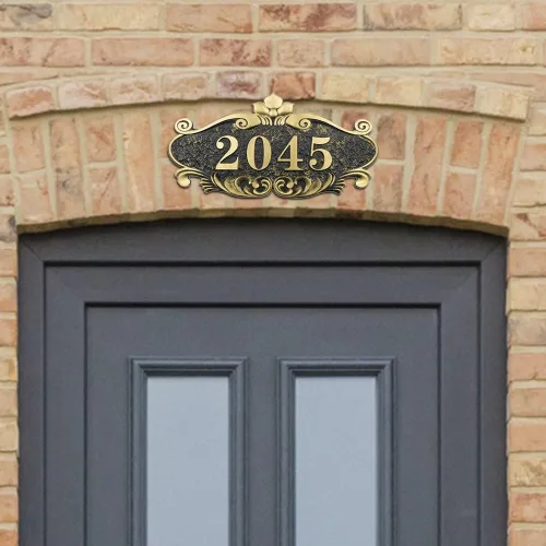 Miniatura 5 de Letrero personalizado con número de dirección del hogar, placa personalizada para buzón, puerta de casa, puerta, habitación, placa acrílica