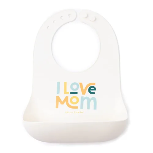 Miniatura 19 de Bella Tunno Wonder Bib - Baberos de silicona ajustables para bebés niñas, silicona duradera e impermeable libre de BPA, Taco Bell Taco Belle