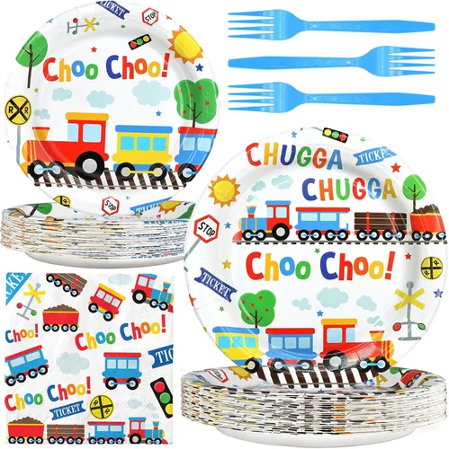 Miniatura 8 de Decoraciones de fiesta de cactus – Platos de fiesta de cactus y servilletas para fiestas de cumpleaños infantiles, sirve para 20 invitados