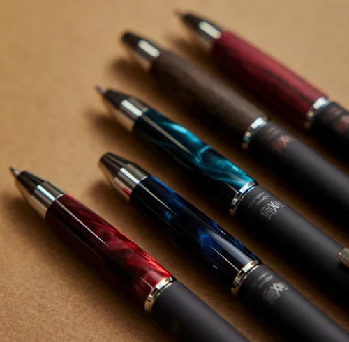 Miniatura 4 de Pilot Japan Frixion Ball Knock Zone 0.020 in Inspiración Azul Tinta Negra LFBKZ-3SEF-IL Japón Import con lápiz óptico original bolígrafo táctil