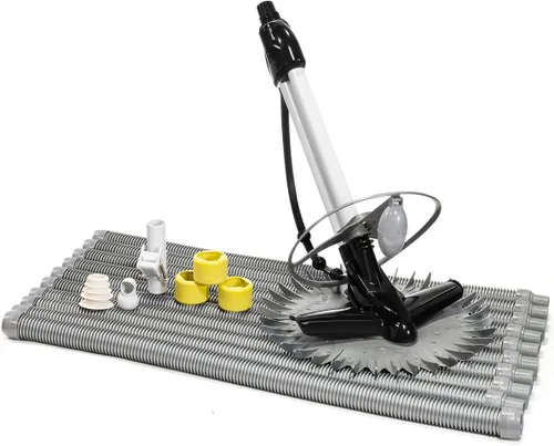 Miniatura 7 de XtremepowerUS Limpiador automático de piscinas, barredora, aspiradora, limpiador de piscina de alto flujo, succión lateral, escalada de pared