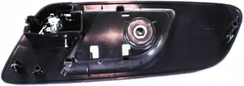 Miniatura 6 de Para Chevy Tahoe Manija de puerta interior delantera lado del conductor bisel negro con palanca cromada 2007-2014 Trim: todos los submodelos