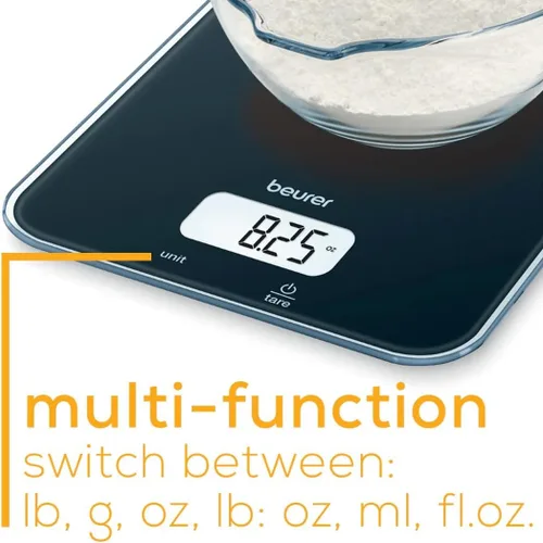 Miniatura 4 de Beurer KS19 - Báscula digital multifunción de cocina, báscula de jardín, báscula de nutrición, para cocinar y hornear, dieta cetogénica y pérdida
