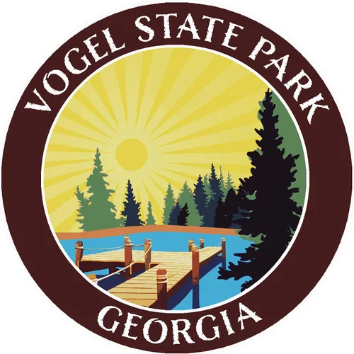 Lake Dock – Vogel State Park – Georgia 3.5 pulgadas ventana coche camión calcomanía vacaciones tema novedad apliques Vino