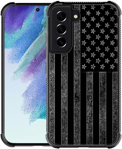 Miniatura 26 de ZHEGAILIAN Funda compatible con Samsung Galaxy S22 Plus, diseño gráfico de esqueleto nunca mejor, acrílico a prueba de golpes, antiarañazos, funda