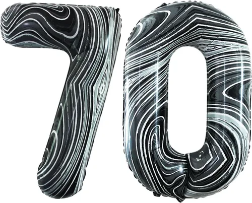 Miniatura 24 de Goer, conjunto de globos de papel aluminio para decoraciones de cumpleaños, globos de las letras de feliz cumpleaños y de números Oro