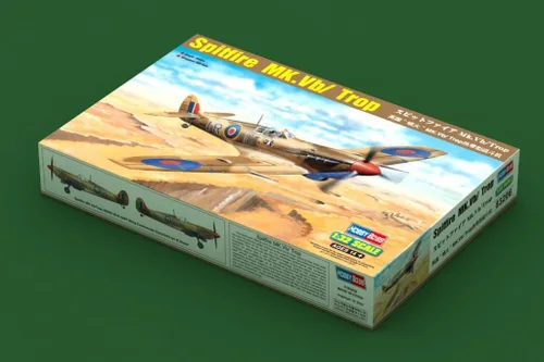 Miniatura 2 de Hobby Boss Spitfire Mk.Vb/Trop Kit de construcción de modelos de avión