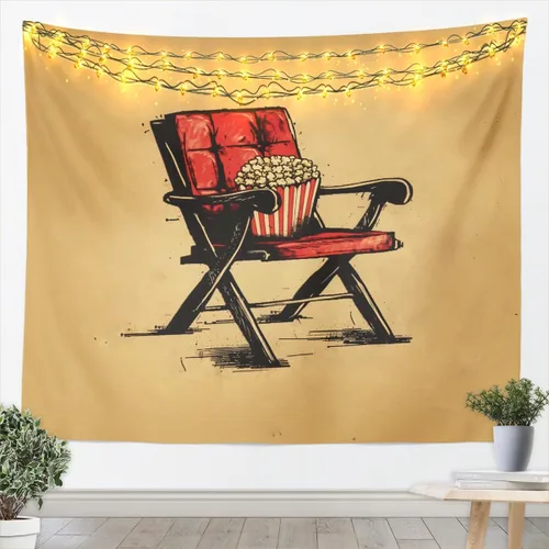 Miniatura 17 de Homewish Tapiz de música de piano, notas musicales, arte para colgar en la pared, para niños, niñas, niños, adolescentes, grafiti retro, color gris