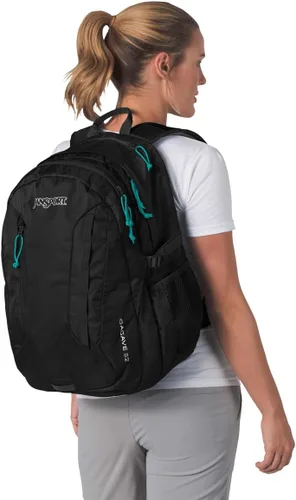 Miniatura 6 de JanSport Mochila Agave para mujer - Bolsa para portátil de 15 pulgadas, color negro